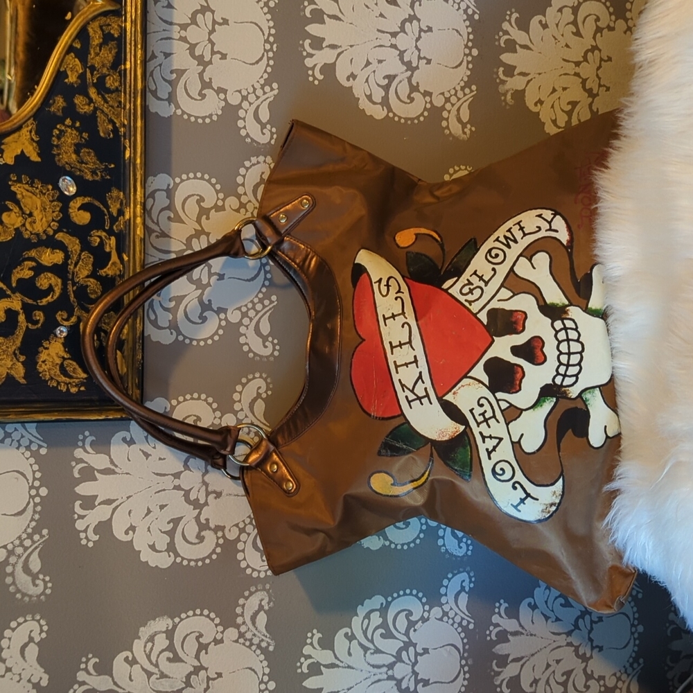 DON.ED HARDY hand bag
